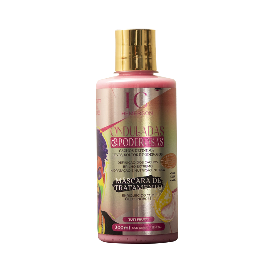 Máscara de Tratamento Onduladas Poderosas - Hemerson dos Cachos - 300ml