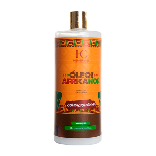 Condicionador Oleos Africanos Hemerson dos Cachos - 1 Litro.