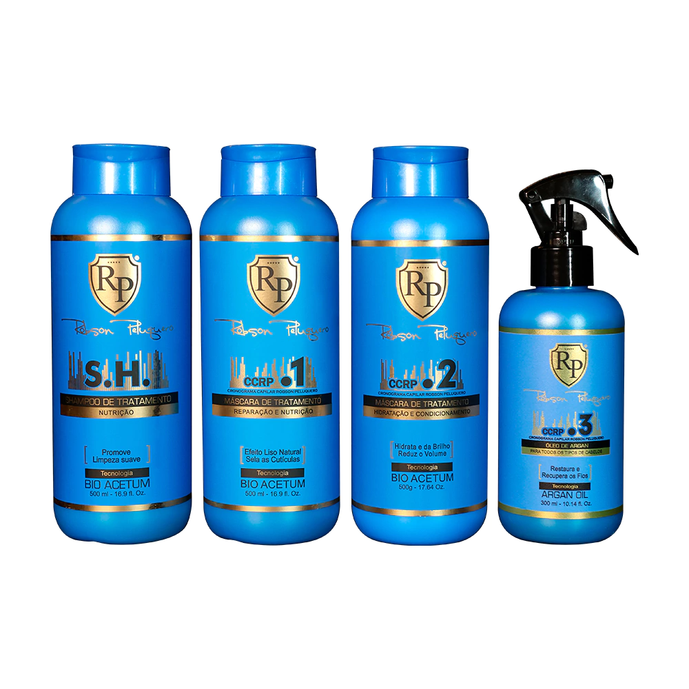 KIT CCRP CRONOGRAMA CAPILAR PROFISSIONAL - Robson Peluquero