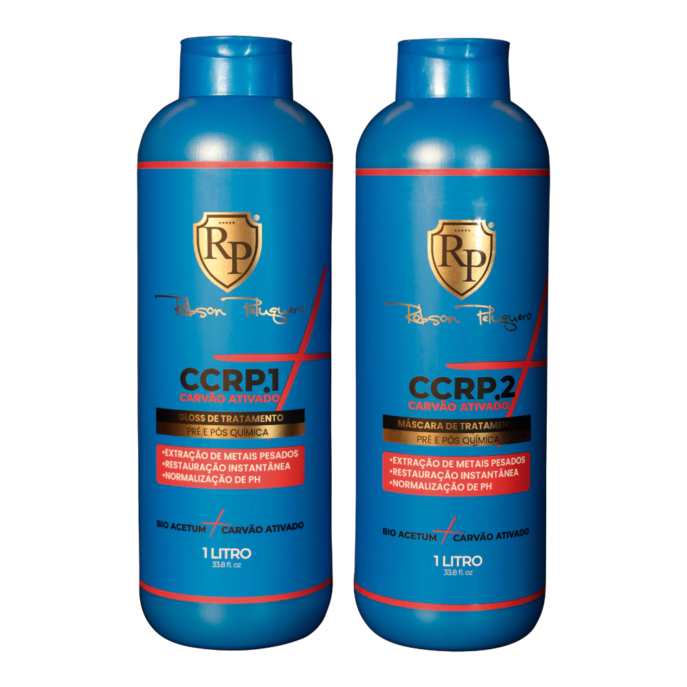 KIT CCRP CARVÃO ATIVADO 1L - Robson Peluquero