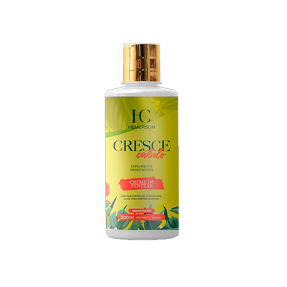 Creme de pentear Cresce Cabelo Hemerson dos Cachos - 300ML