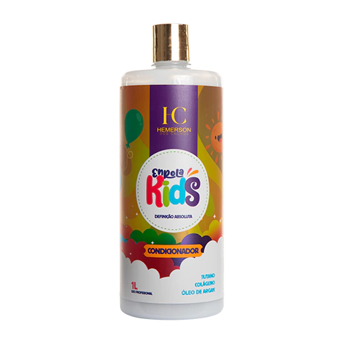 Condicionador Enrola Kids Hemerson dos Cachos - 1 Litro.