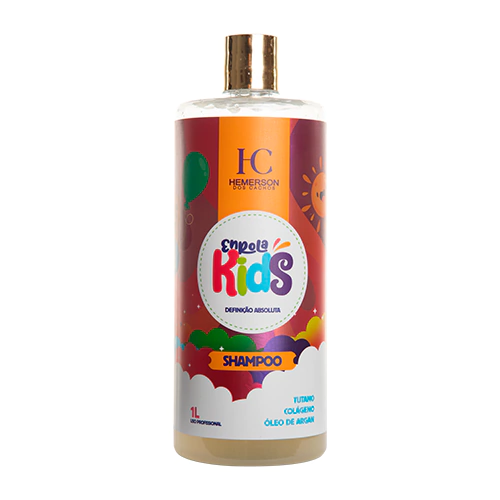 Shampoo Enrola Kids Hemerson dos Cachos - 1 Litro.