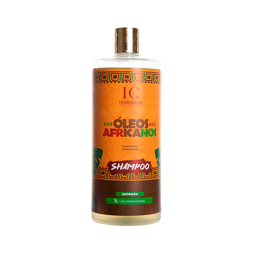 Shampoo Oleos Africanos Hemerson dos Cachos - 1 Litro.