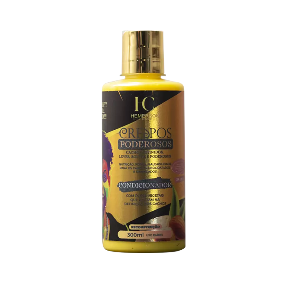Condicionador Crespos Poderosos - Hemerson dos Cachos - 300ml