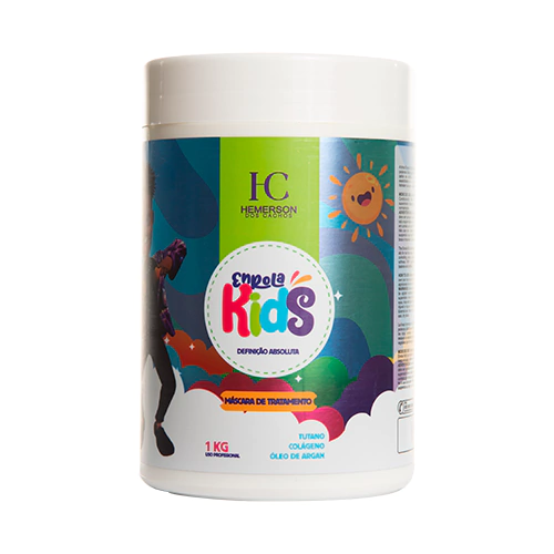 Mascara de tratamento Enrola Kids Hemerson dos Cachos - 1 Kg.