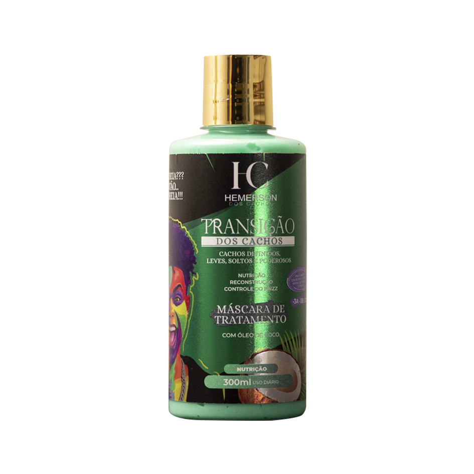 Máscara de Tratamento Transição - Hemerson dos Cachos - 300ml