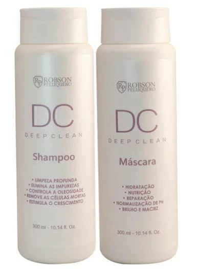 Kit Deep Clean Robson Peluquero Limpeza Profunda Home Care 300ml