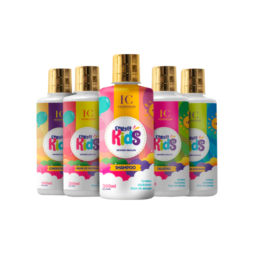 Kit Enrola Kids Hemerson dos Cachos - Home Care - 300ML