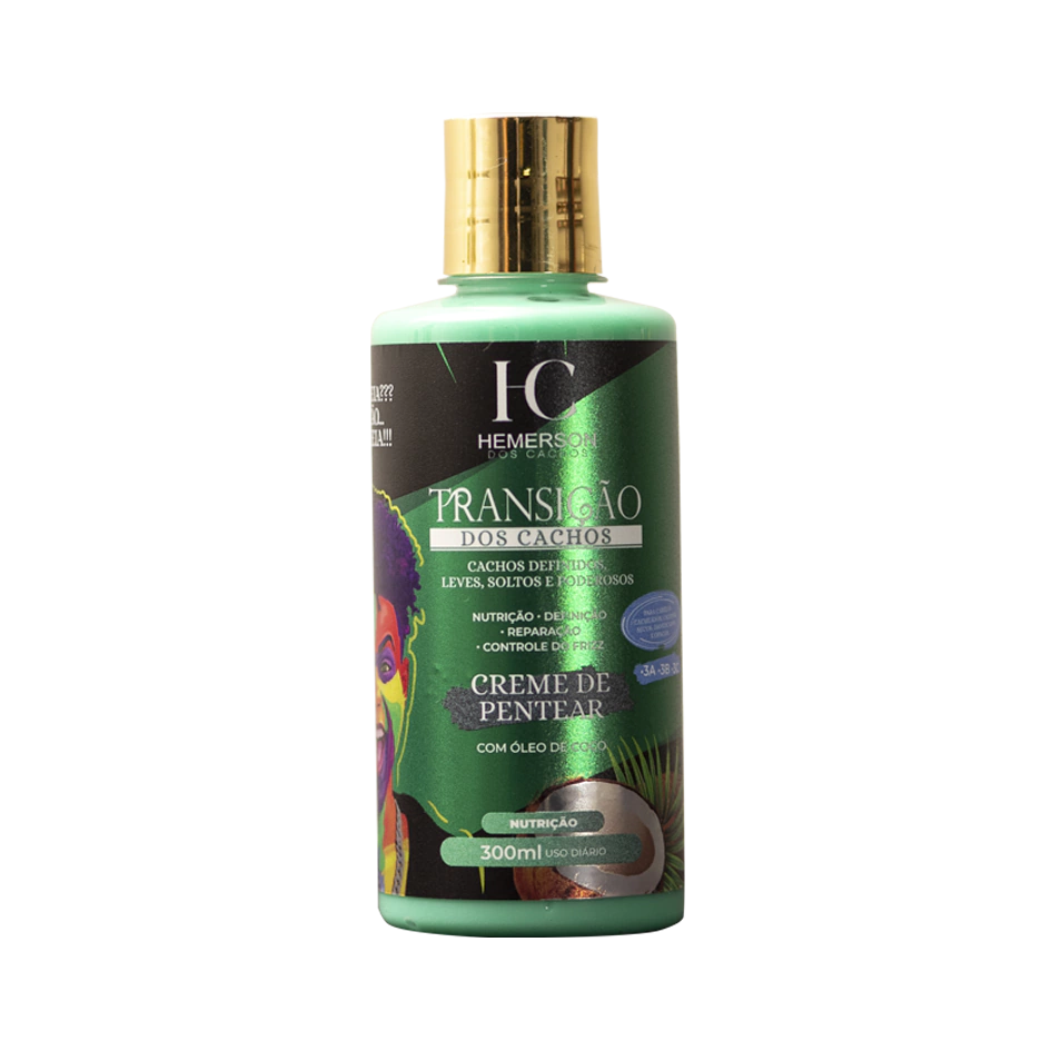 Creme de Pentear Transição - Hemerson dos Cachos - 300ml