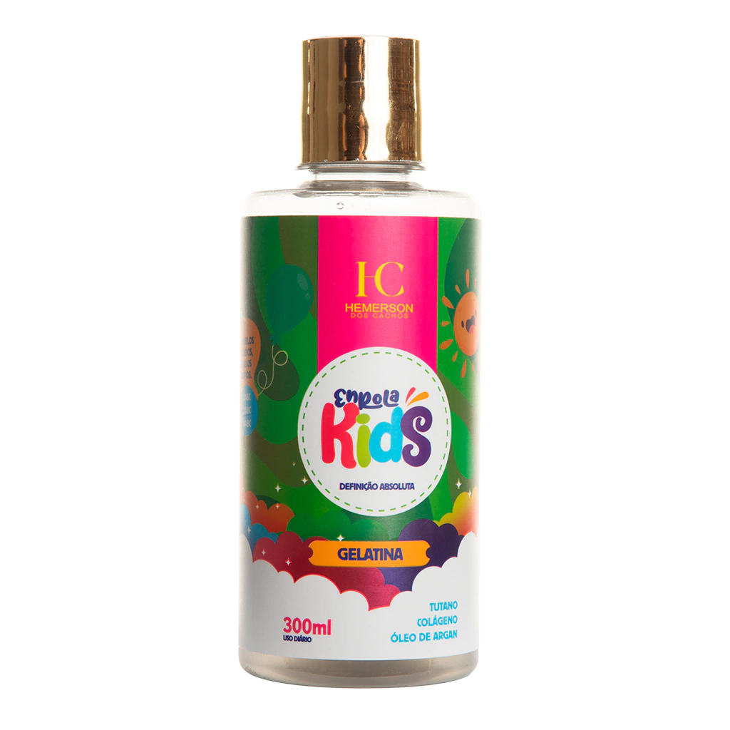 Gelatina Milagrosa Enrola Kids Hemerson dos Cachos - 300ML