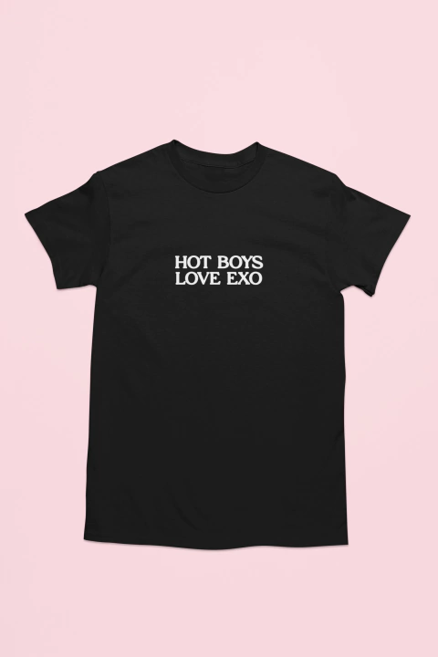 Camiseta Hot boys love Exo - comprar online