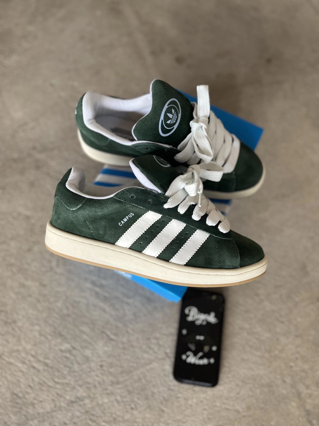 Adidas Campus Dark Green - Comprar em Bigodewear