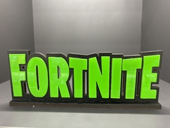 Placa Fortnite Decoração Quarto Gamer Setup Jogo Geek