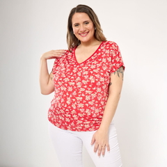 Remera Flori - El Guardarropa de Ana