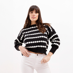 Suéter Salomé, único y cómodo, ideal para tallas M a 2XL. 