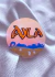 Moana - Plano de fundo redondo com nome na internet