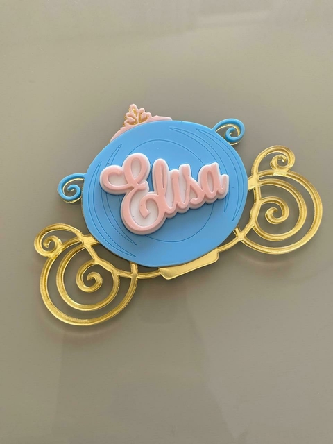 Princesas - Carruagem com nome - comprar online