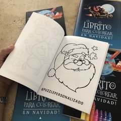 LIBROS NAVIDEÑOS PARA COLOREAR