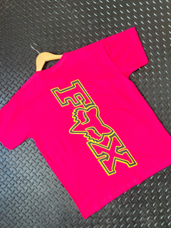 Remera fox pink