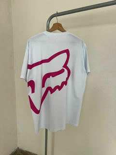 Remera Fox Estampa Fucsia