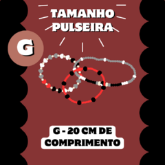 Pulseira Fases da Lua (Preta) - Spectral Goth Store