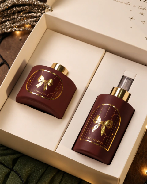 Caixa presente Rubi - Aromatizador + Home Spray
