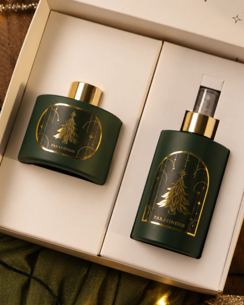 Caixa presente Emeraude - Aromatizador + Home Spray