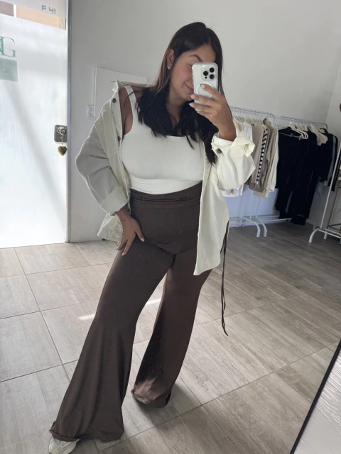 Pantalón VICKY - marrón - comprar online