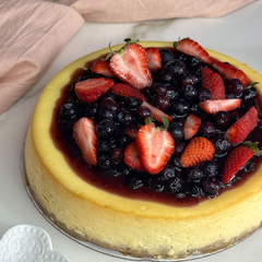 Cheesecake de frutos rojos