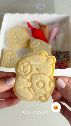 Box Cookies para decorar - Carolinas Cookies