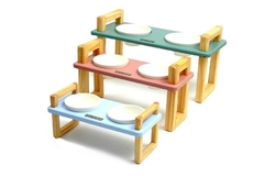 comedouro candy G em cores variadas - Kazoca Pet