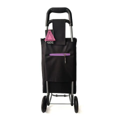 Imagen de Carrito de compras con ruedas y bolsillo termico - Agarrate Catalina