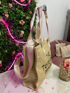 Cartera Tote Pierre Cardin en Yute - tienda online