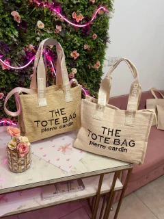 Cartera Tote Pierre Cardin en Yute