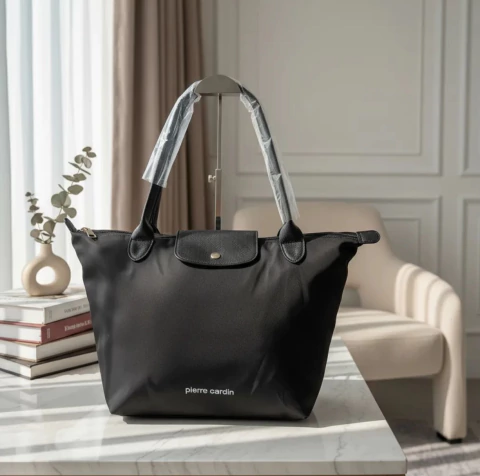 Bolso Tote Pierre Cardin plegable