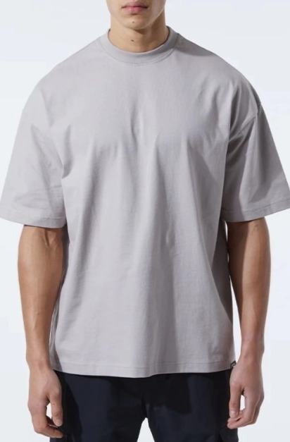 REMERA BASIC GRAY