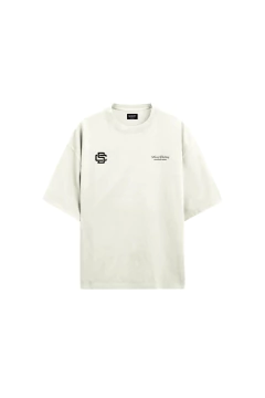 REMERA SHOWY SELECTED MMBERS 2.0 CREMA - comprar online