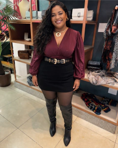 Short Saia Plus Size Paula