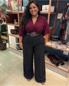 Calça Plus Size Livia