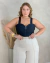 Cropped Plus Size Ariela - comprar online