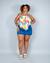 Short Saia Jeans Plus Size Lais - comprar online