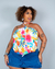 Short Saia Jeans Plus Size Lais na internet