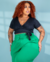 Cropped Plus Size Lia - comprar online