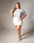 T-shirt Plus Size Coração - Absolut Plus Size Moda Feminina