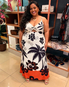 Vestido Plus Size Deyse