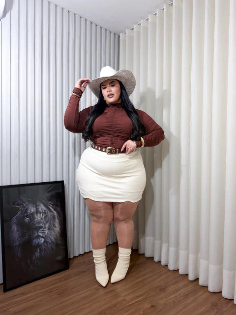 Short Saia Plus Size Milena