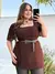 Imagem do Vestido Macaquinho Plus Size Ariane
