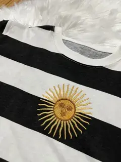 REMERA ARGENTINA RAYADA en internet