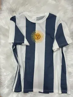 REMERA ARGENTINA RAYADA